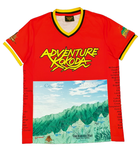 Adventure Kokoda V-Neck T-Shirt